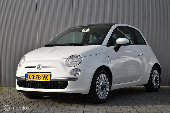 Fiat 500 1.4-16V Lounge | Pano | Leuke auto! |